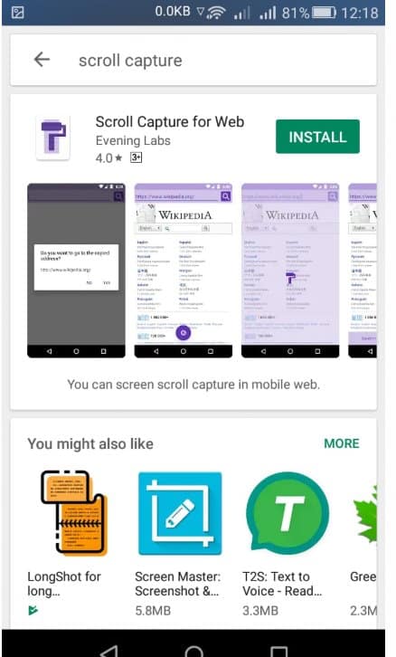 Aplikasi Screenshot Panjang