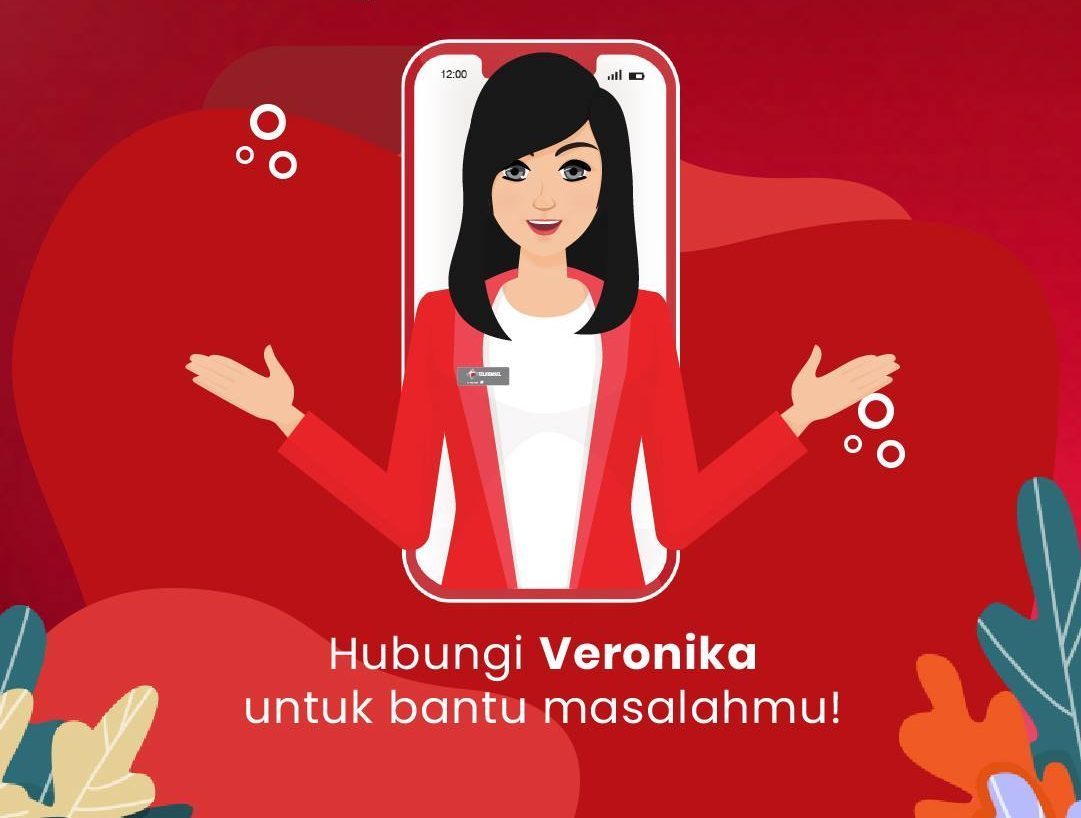 Tanya Veronika Asisten Virtual Perihal Apapun Tentang Telkomsel