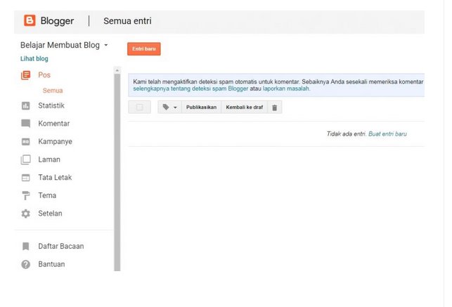 Cara Membuat Blog Website Gratis