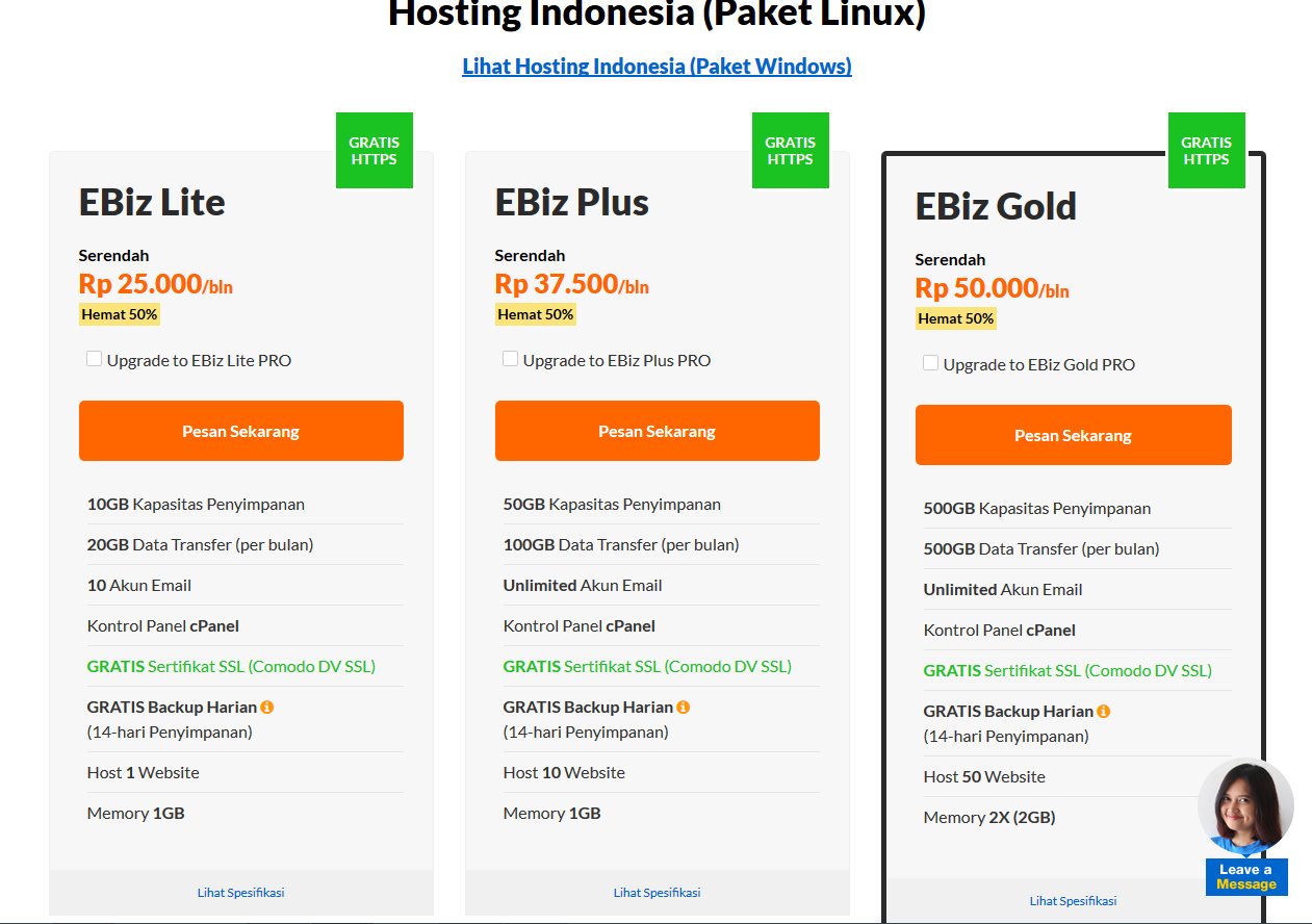 hosting terbaik indonesia