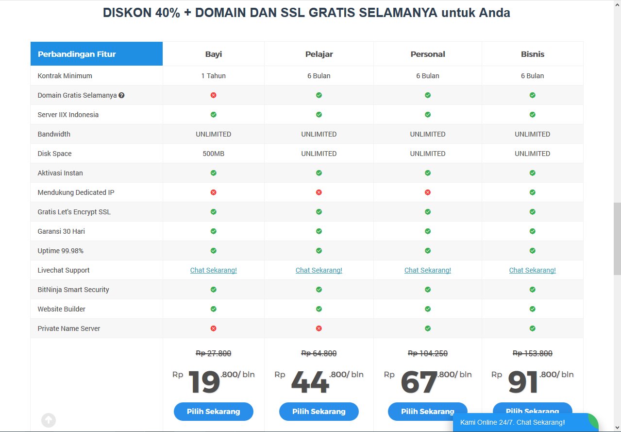 hosting terbaik indonesia