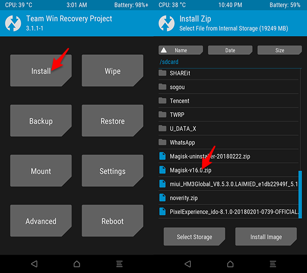 Cara Root Redmi 3 / 3 Pro Oreo Dengan Magisk V Custom 