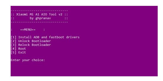 tips mudah root Xiaomi mi a1 tanpa TWRP