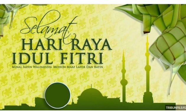 Ucapan Selamat Lebaran Idul Fitri