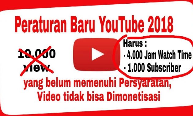 peraturan baru youtube