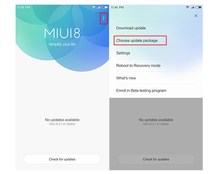 Cara Update ROM MIUI 10 Semua HP Xiaomi