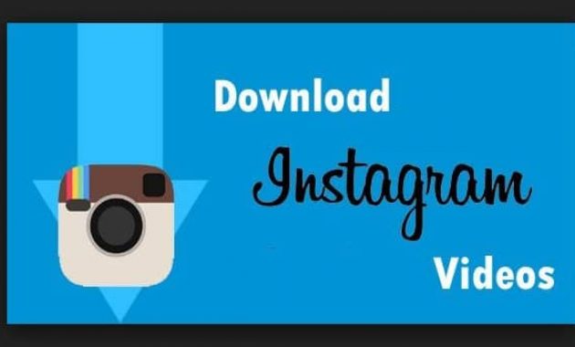 simpan video instagram di galery HP
