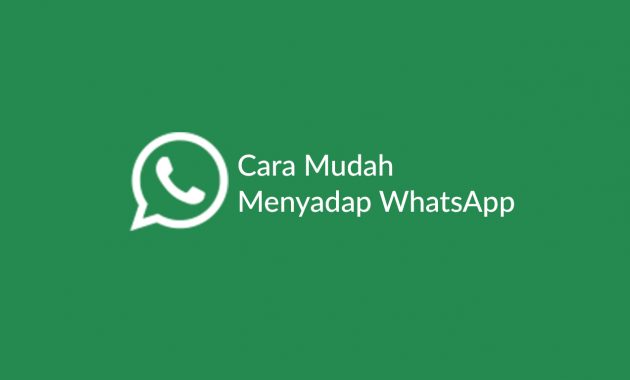 Cara Menyadap Whatsapp